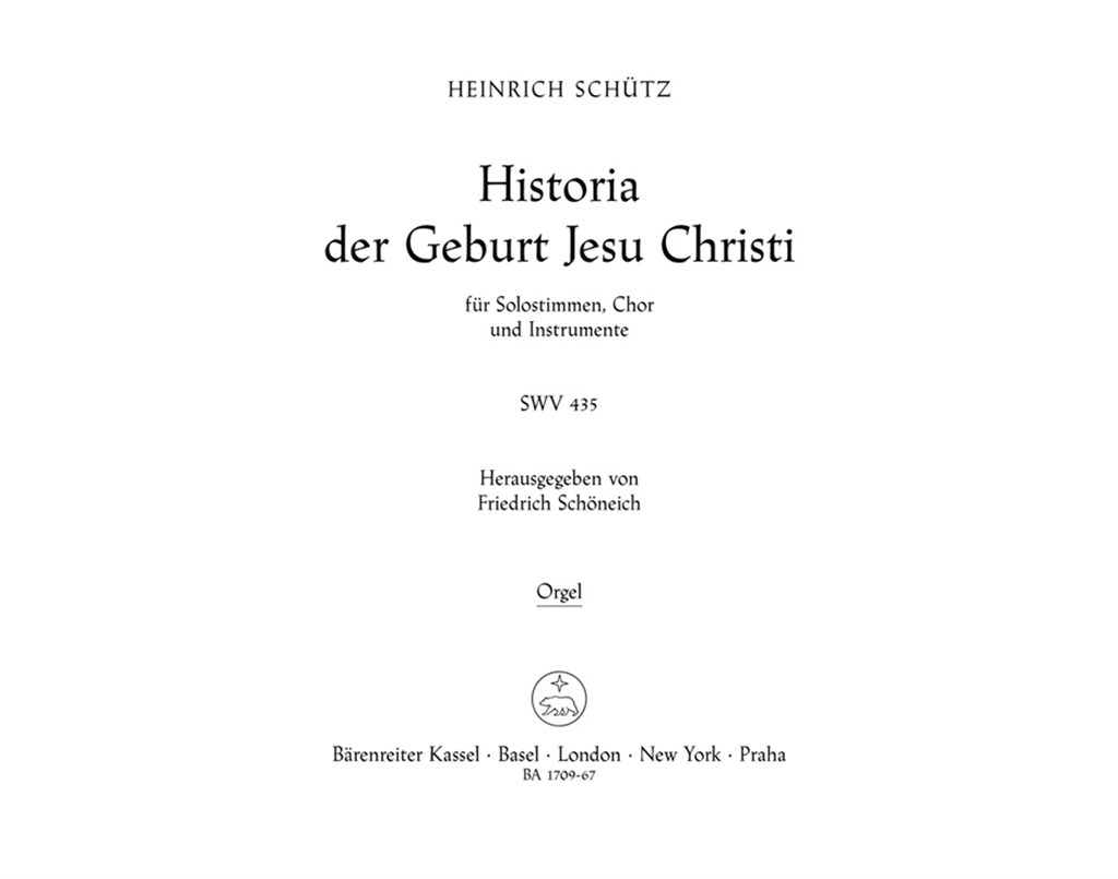 Historia der Geburt Jesu Christi