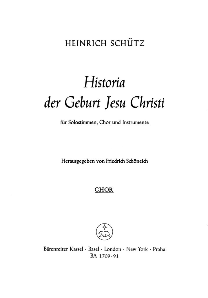 Historia der Geburt Jesu Christi