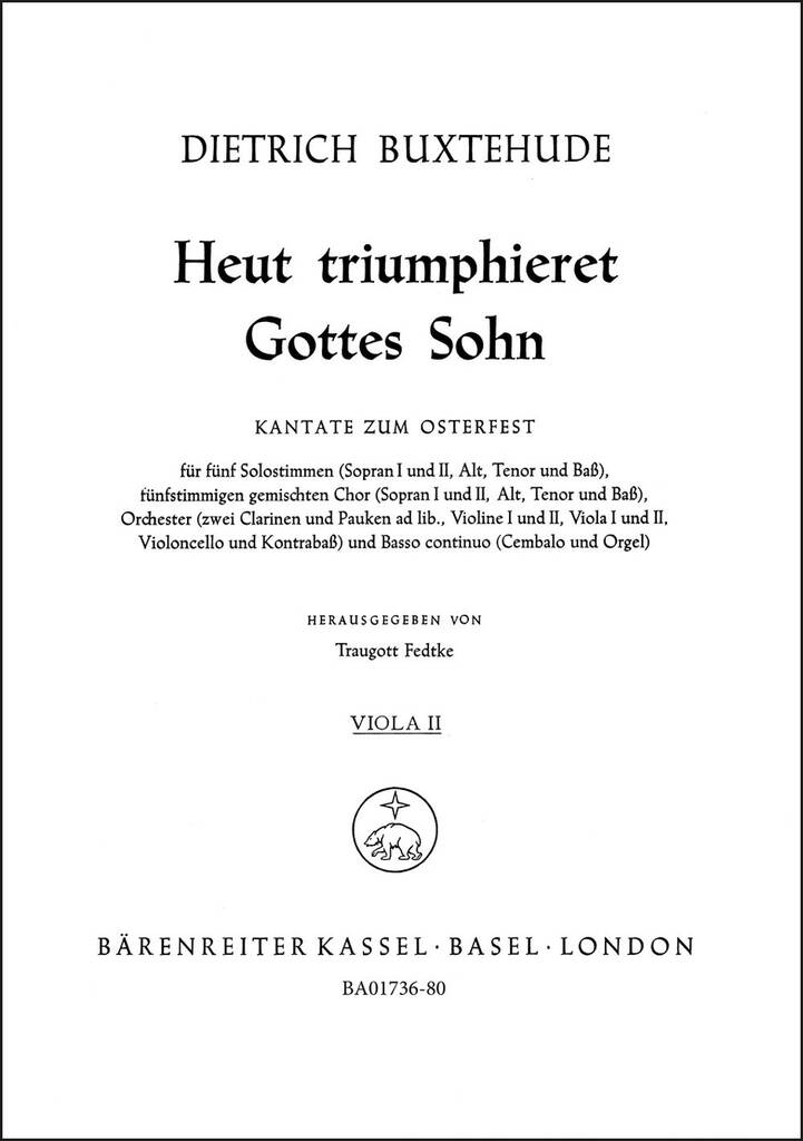 Heut triumphieret Gottes Sohn