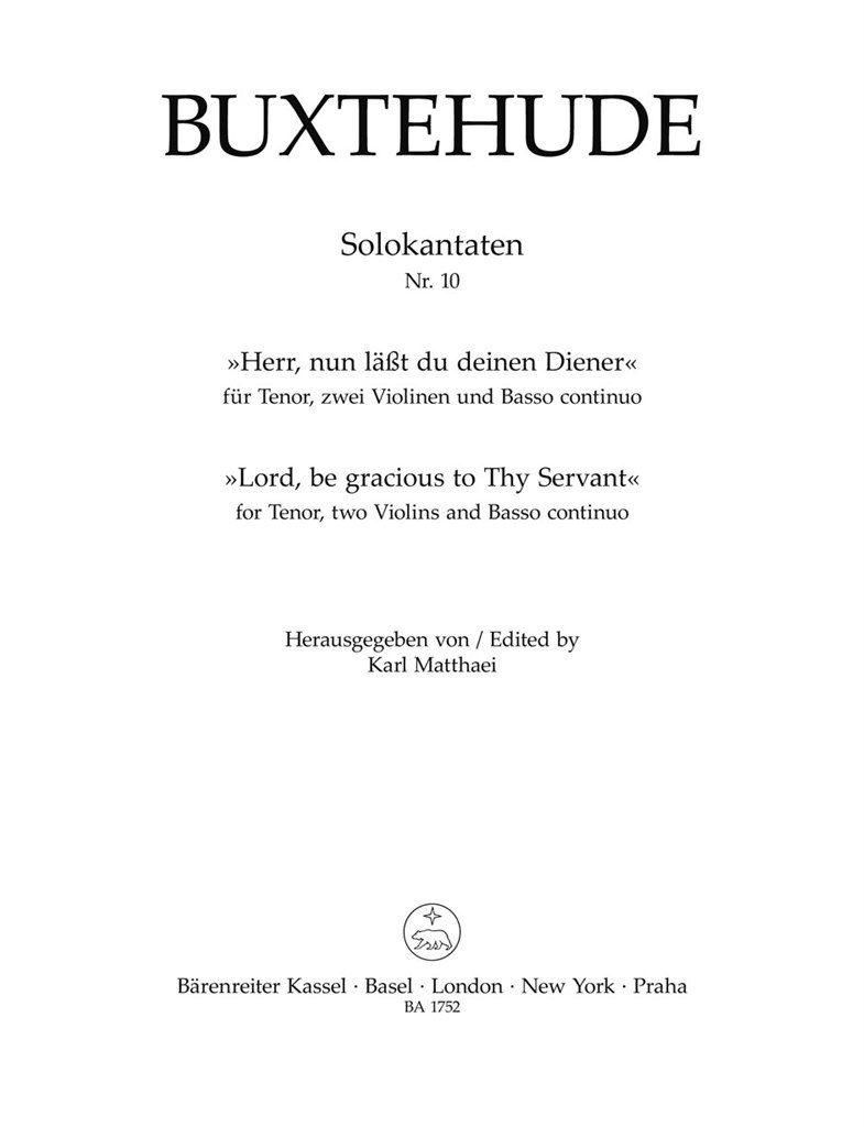 Herr, nun lassest du deinen Diener