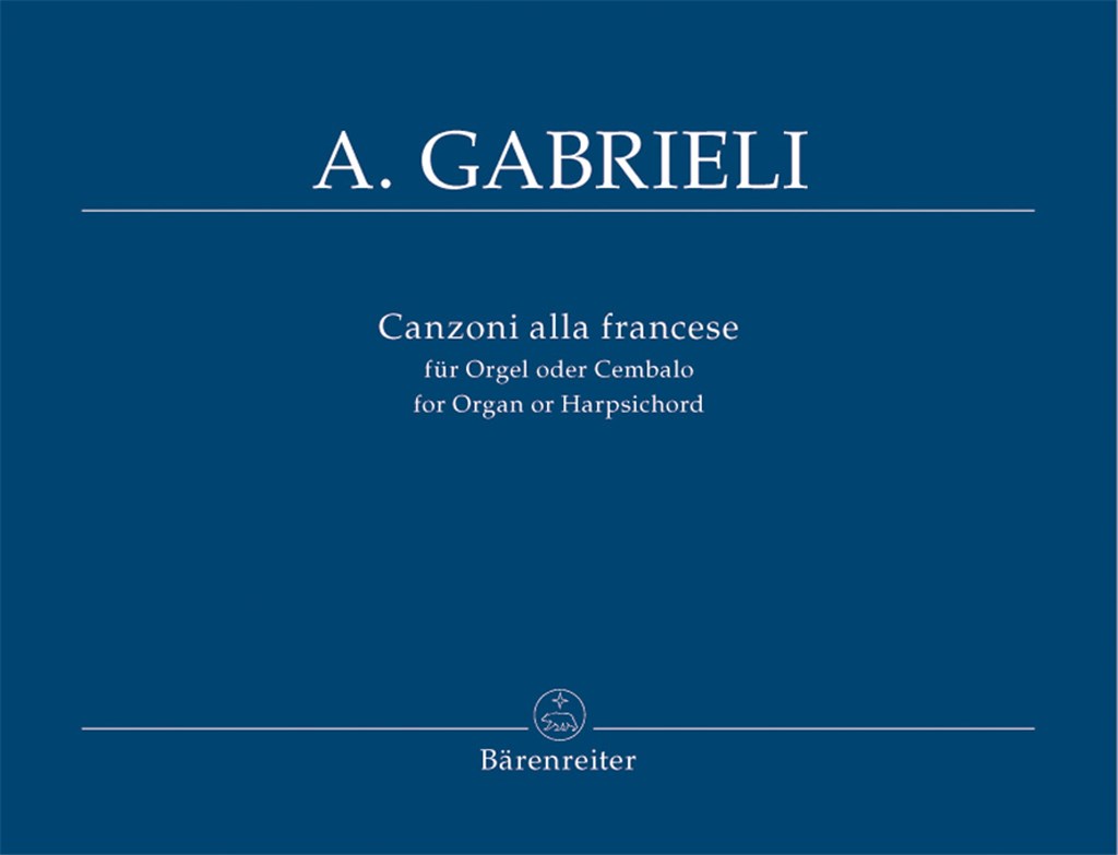 Canzoni alla francese for Organ or Harpsichord