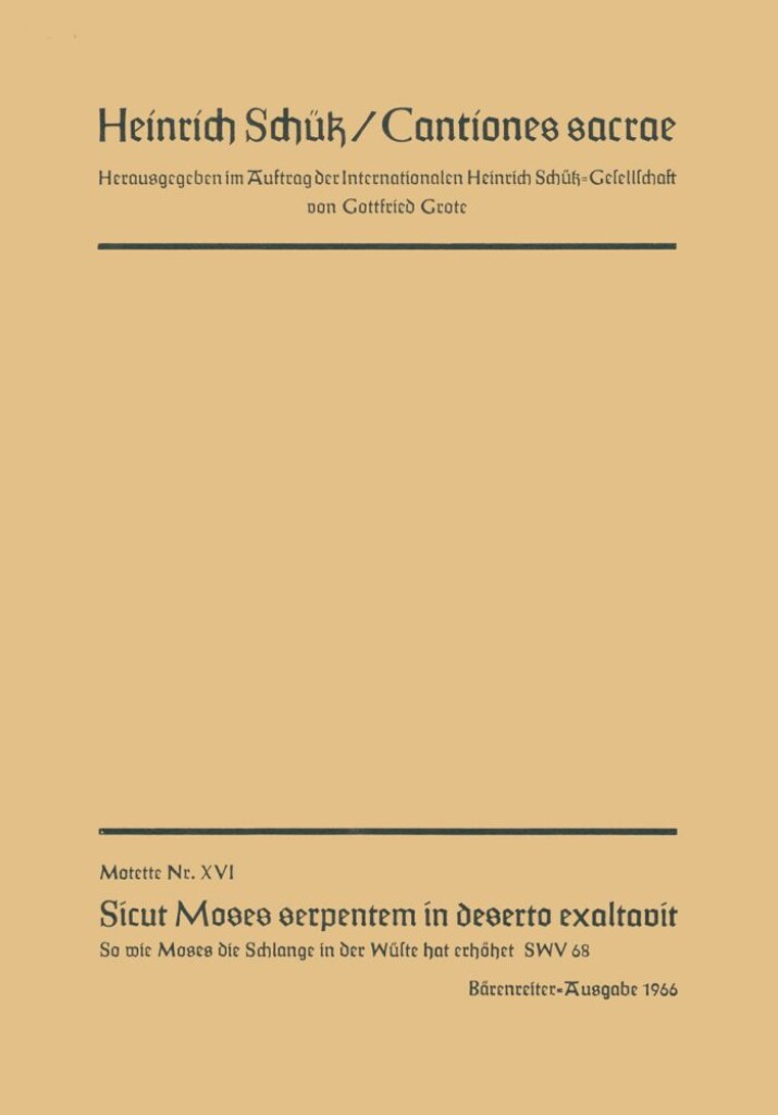 Sicut Moses serpentem in deserto exaltavit