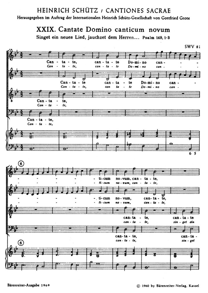 Cantate domino canticum novum