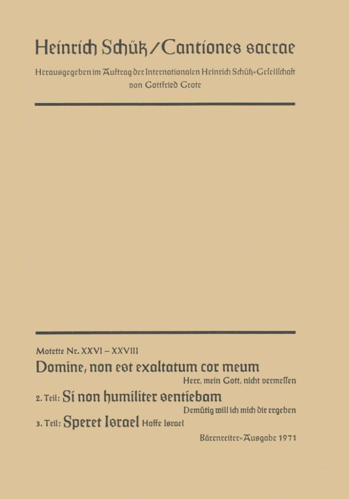 3 Motetten