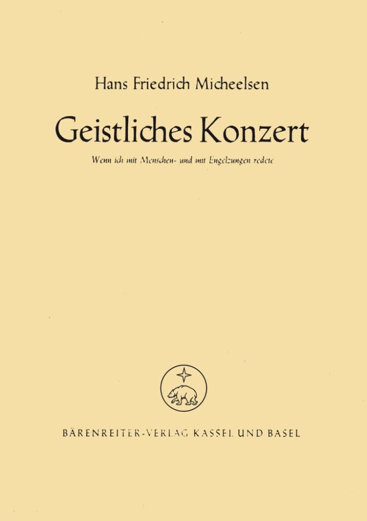 Wenn ich mit Menschen- und mit Engelszungen redete
