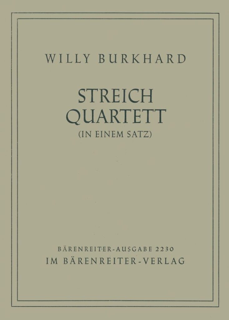 Streichquartett in einem Satz