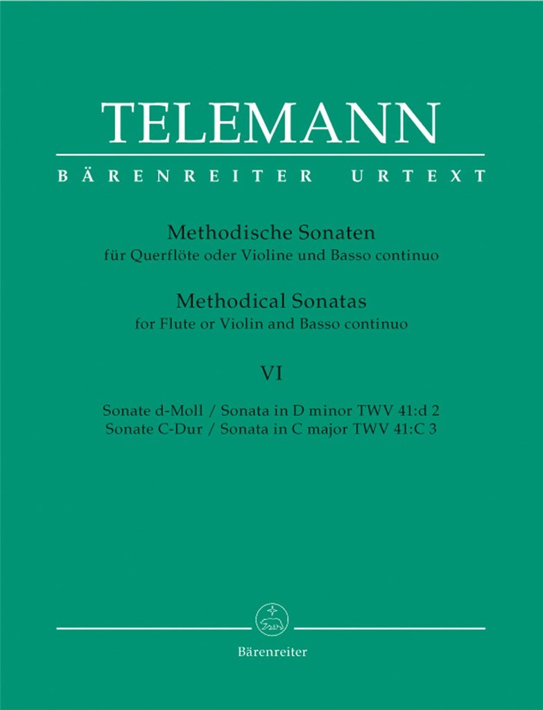 Methodische Sonaten(12) 6 D/C