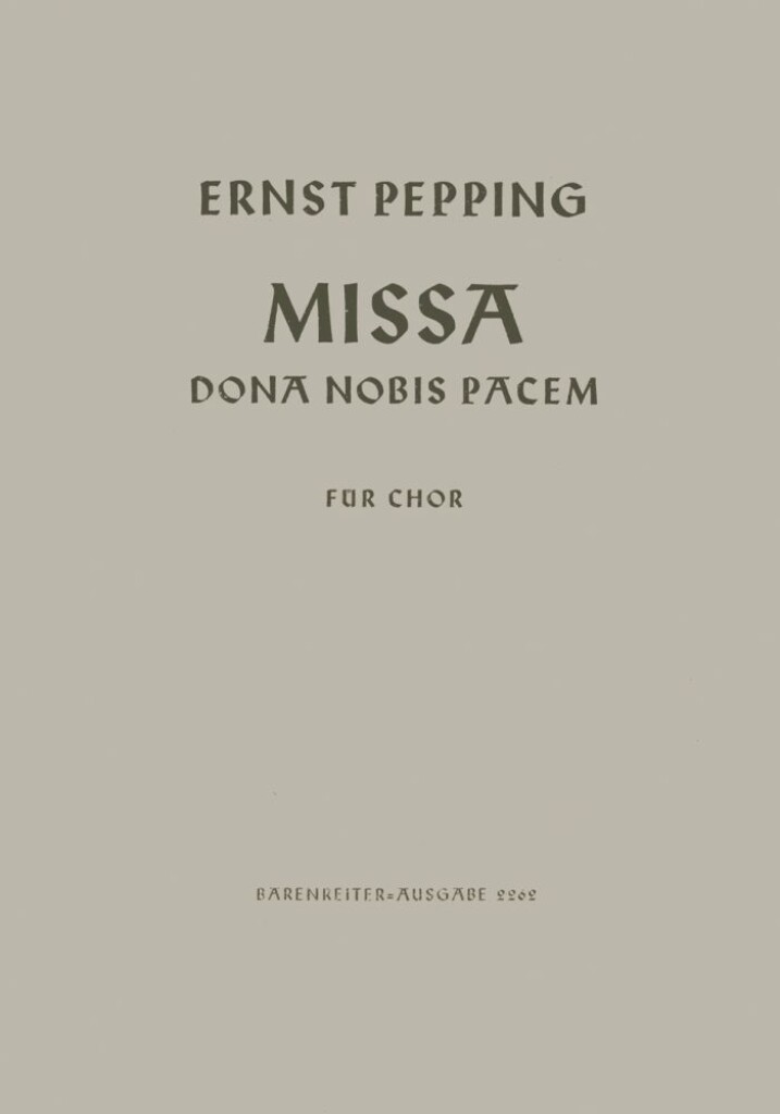Missa Dona nobis pacem