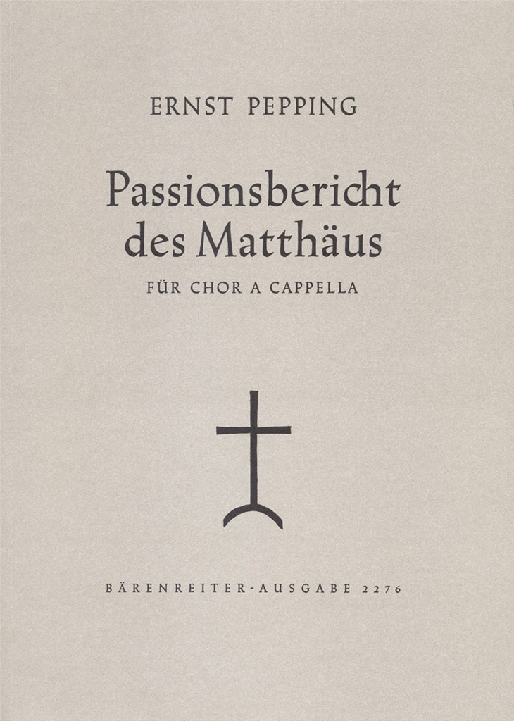 Passionsbericht des Matthaus