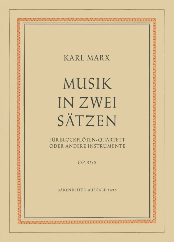 Musik in zwei Satzen