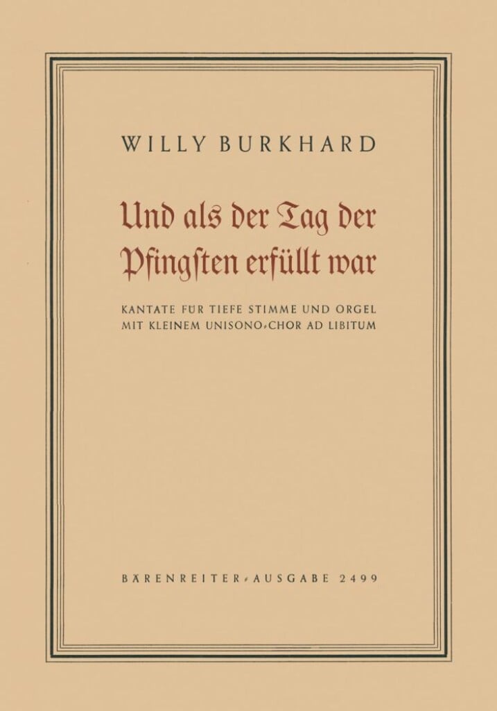 Und als der Tag der Pfingsten erfullt war