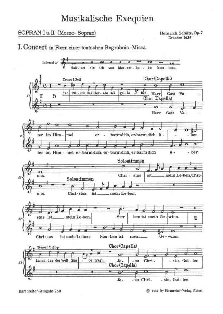 Musikalische Exequien