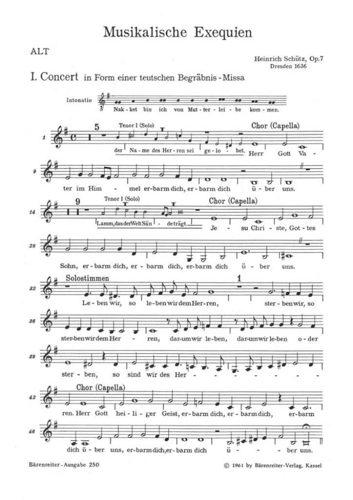 Musikalische Exequien