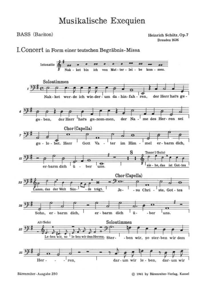 Musikalische Exequien