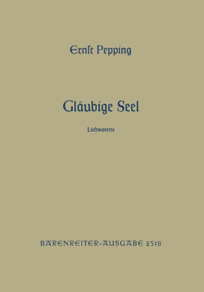 Glaubige Seel, schau, dein Herr und Konig will..
