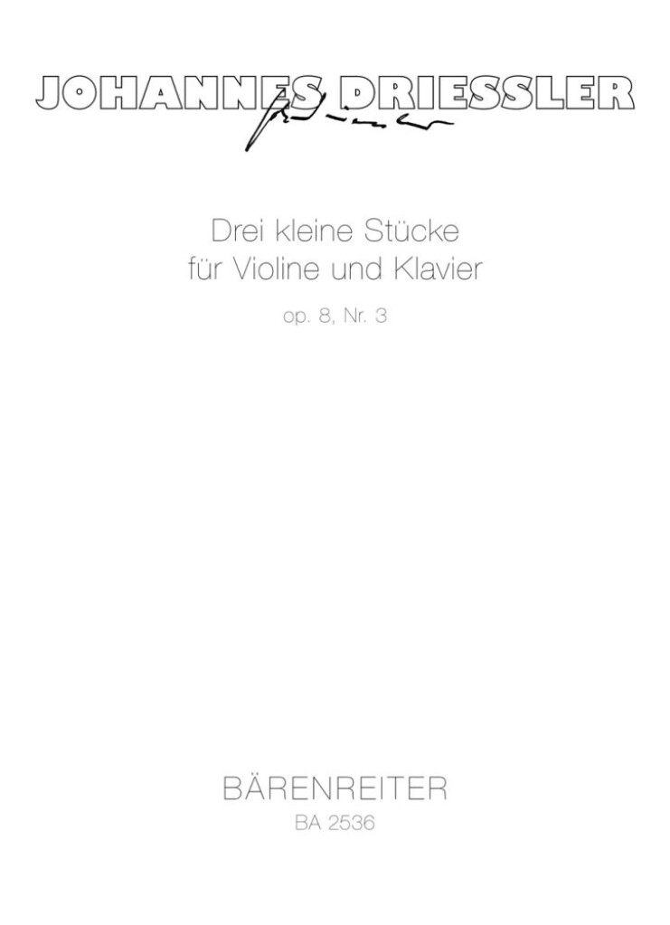 Drei kleine Stuecke