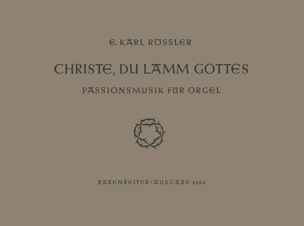 Christe, du Lamm Gottes