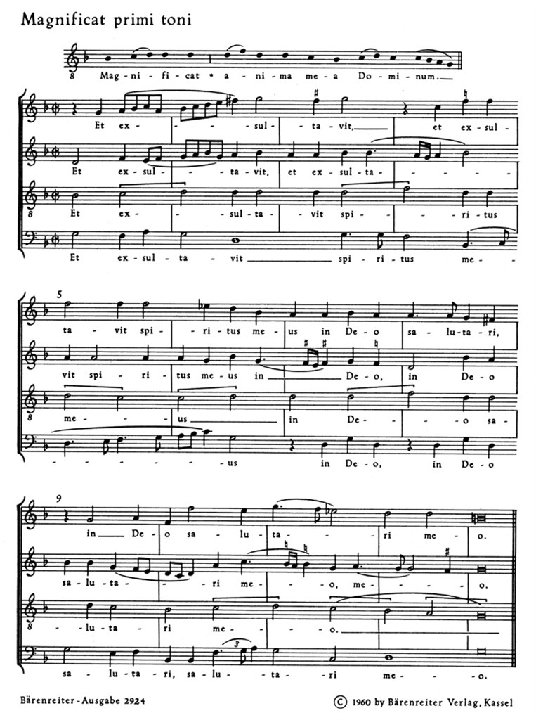 Magnificat primi toni