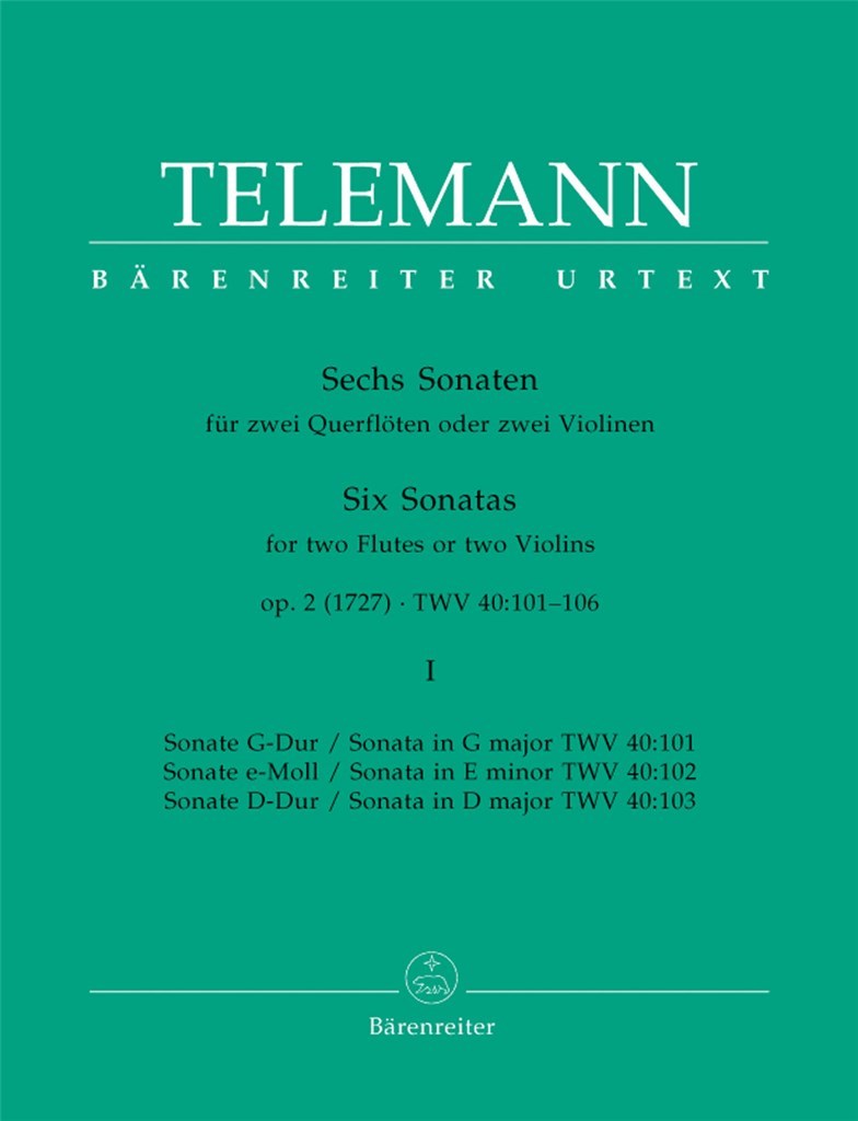 Sonaten(6) 1 Op.2