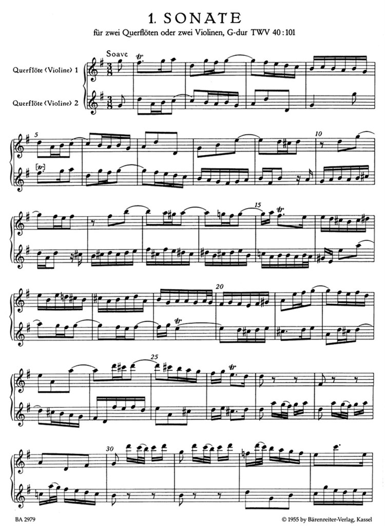 Sonaten(6) 1 Op.2