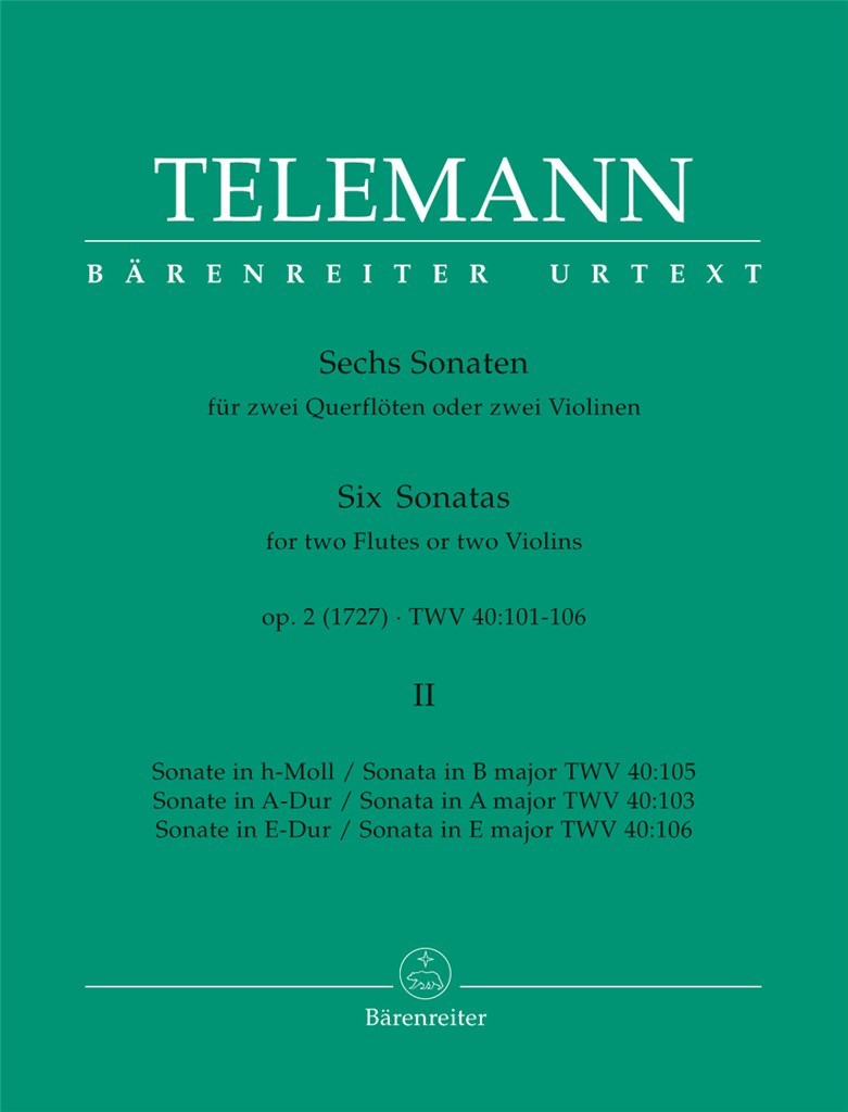Sonaten(6) 2 Op.2