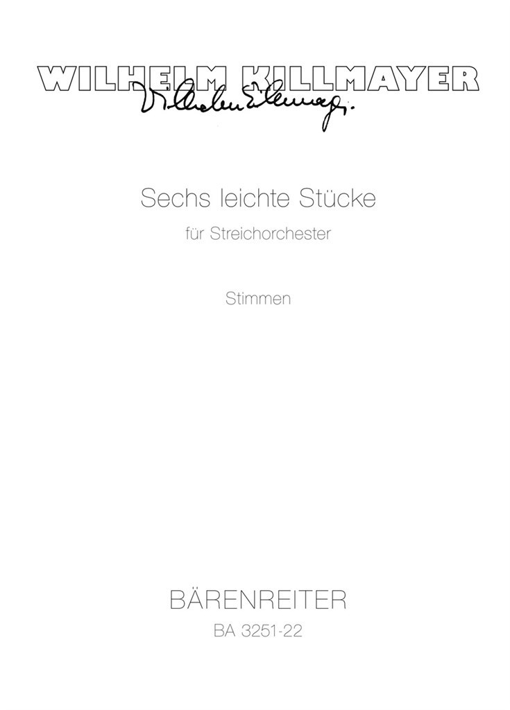 Sechs leichte Stuecke
