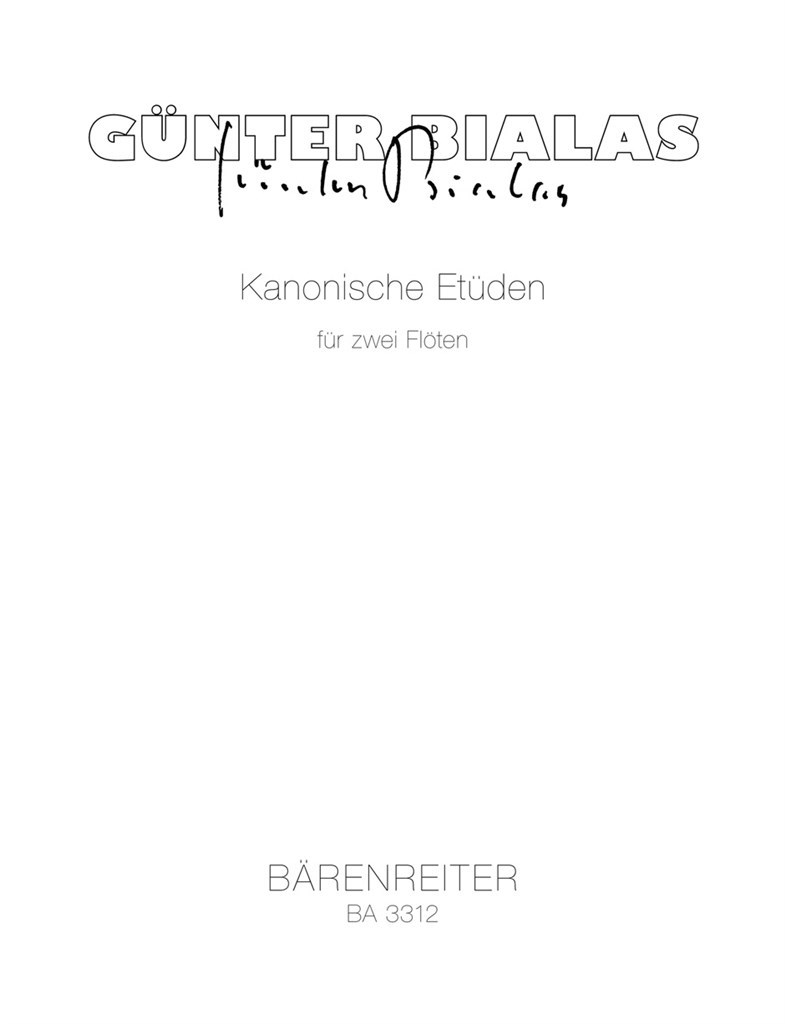 Kanonische Etueden