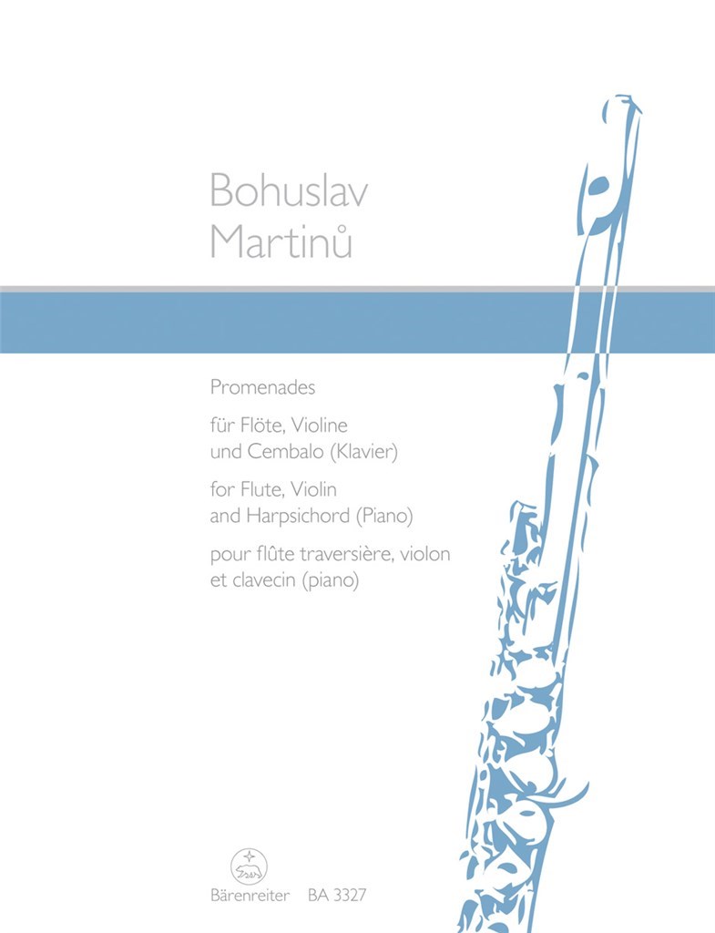 Promenades Flute, Violin, Cembalo