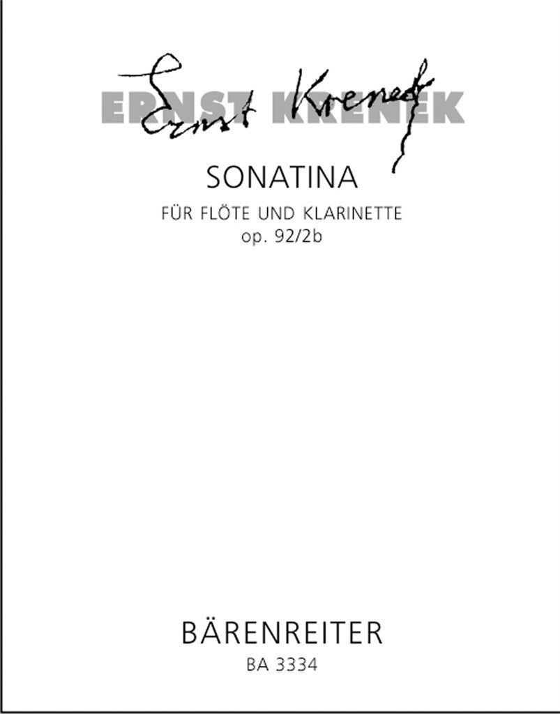Sonatina for two Instruments op. 92-2b