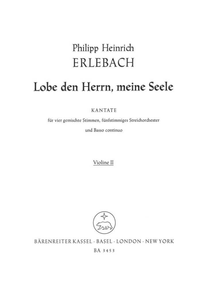 Lobe den Herrn, meine Seele