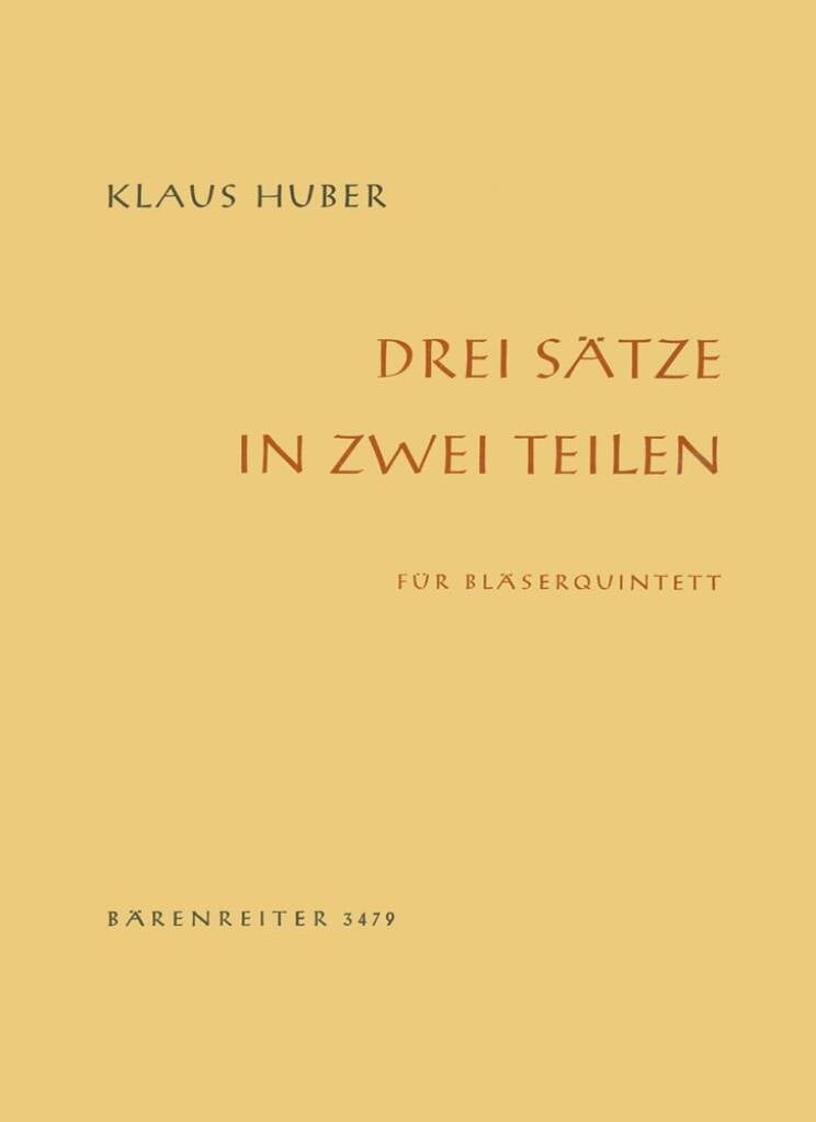 Drei Satze in zwei Teilen