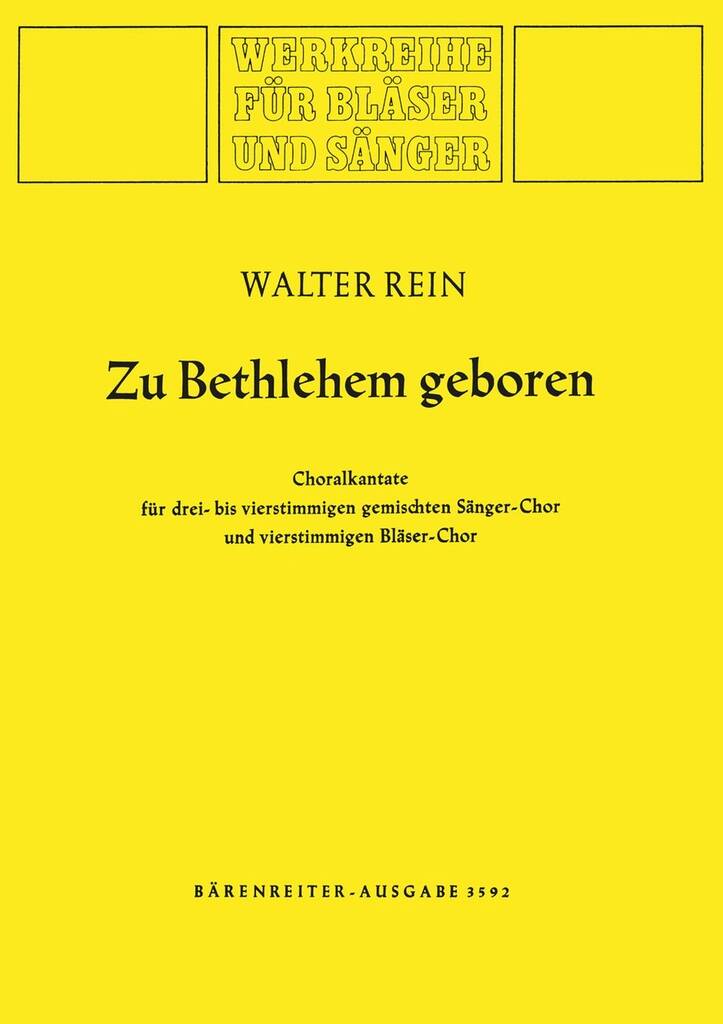 Zu Bethlehem geboren