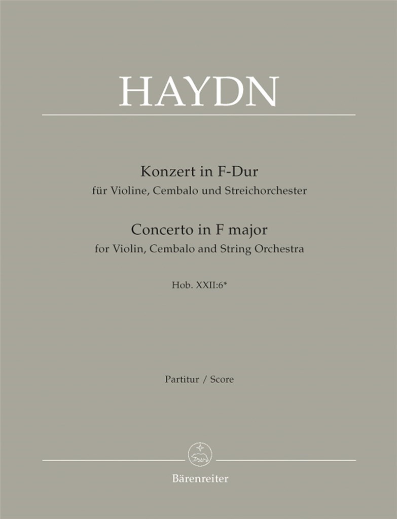 Double Concerto F major Full score