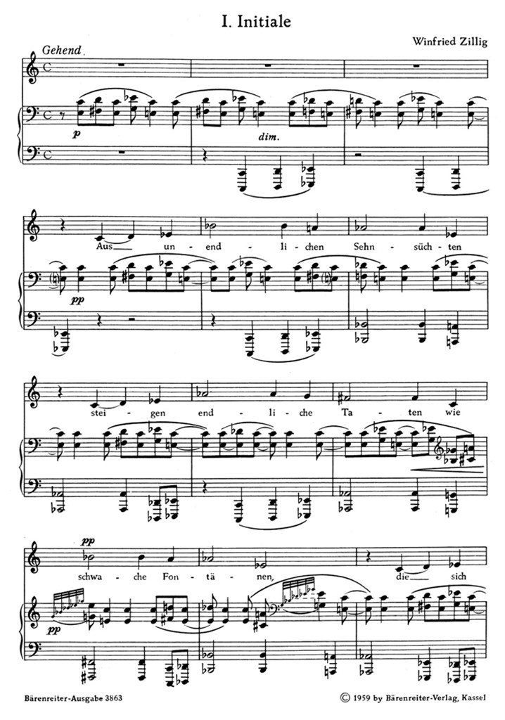 Lieder des Herbstes