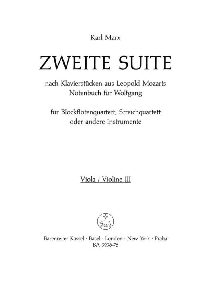 Kleine Suite nach Tanzen