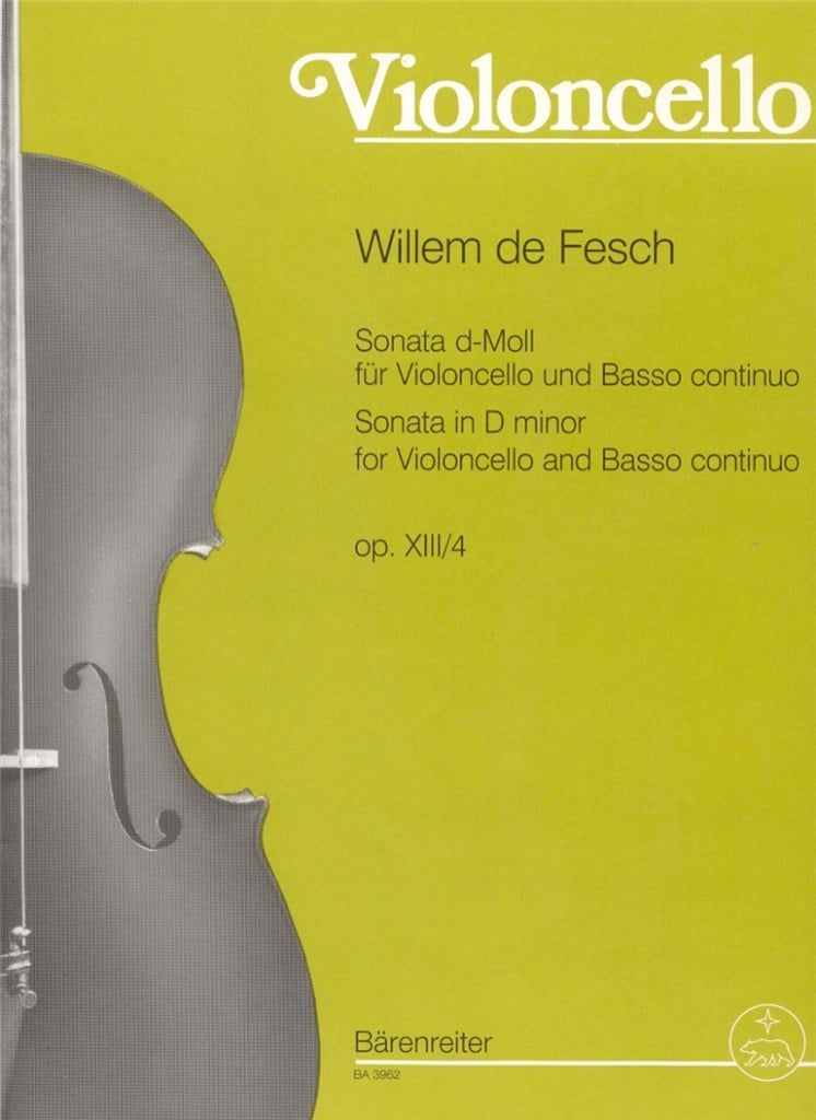 Cello Sonata D min Op 13-4