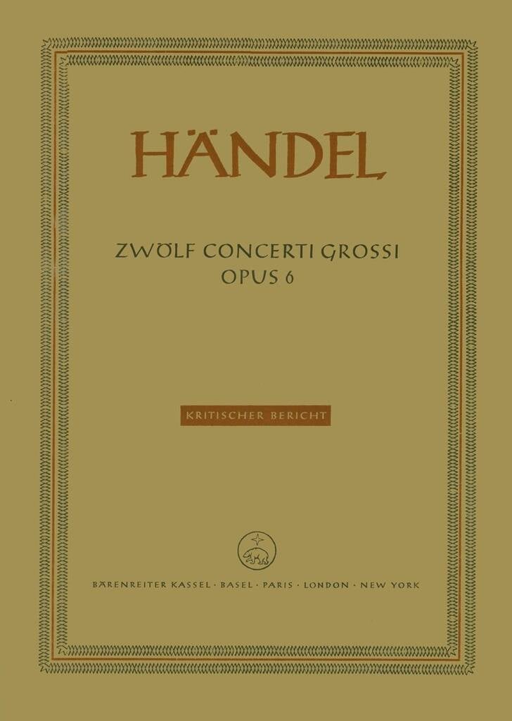 Zwölf Concerti grossi