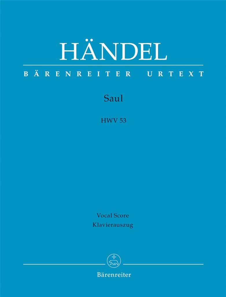 Saul Oratorium Hwv 53