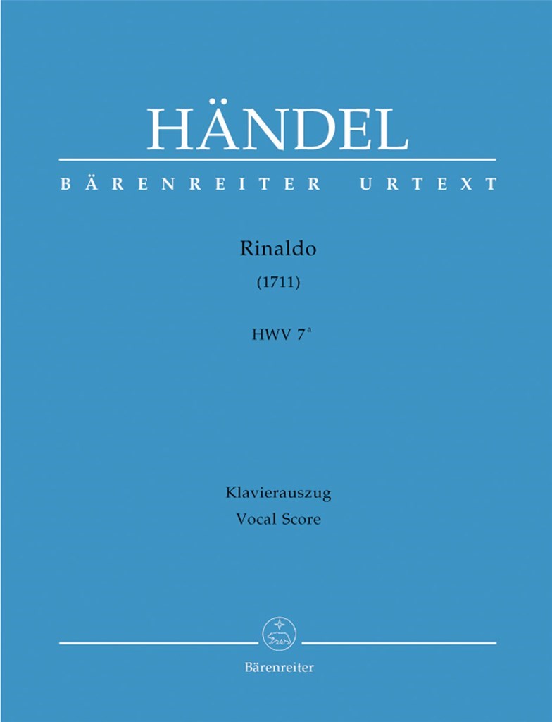 Rinaldo Opera Seria In Tre Atti (1711) - Hwv 7A