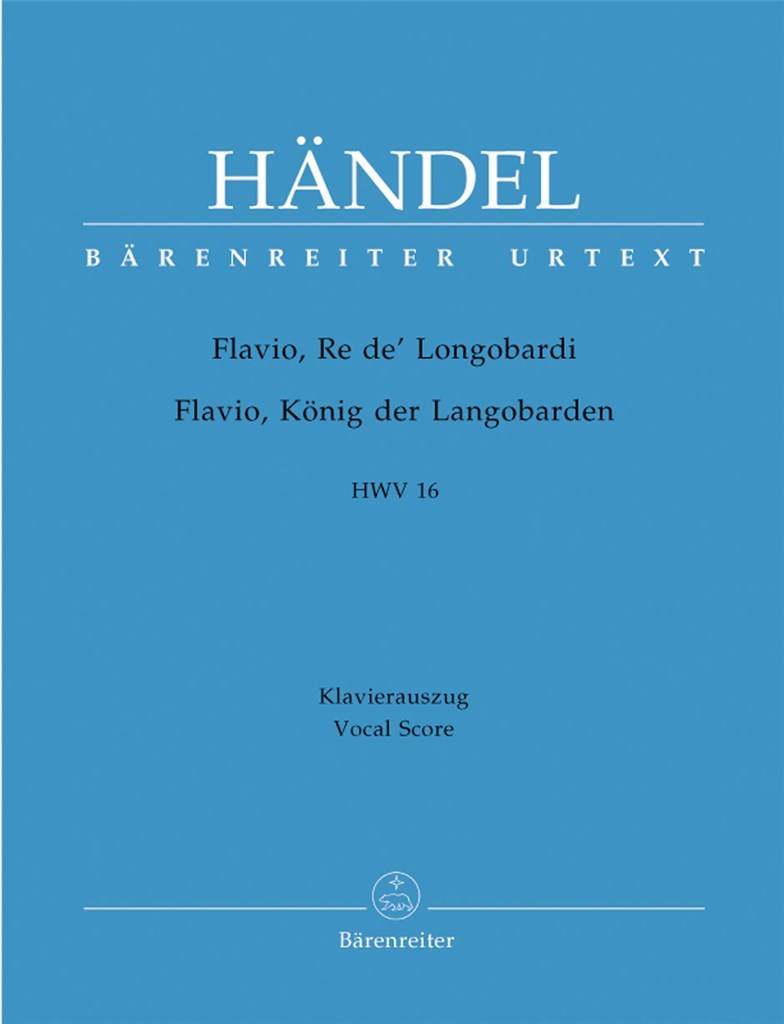Flavio Re Dei Longobardi Hwv 16