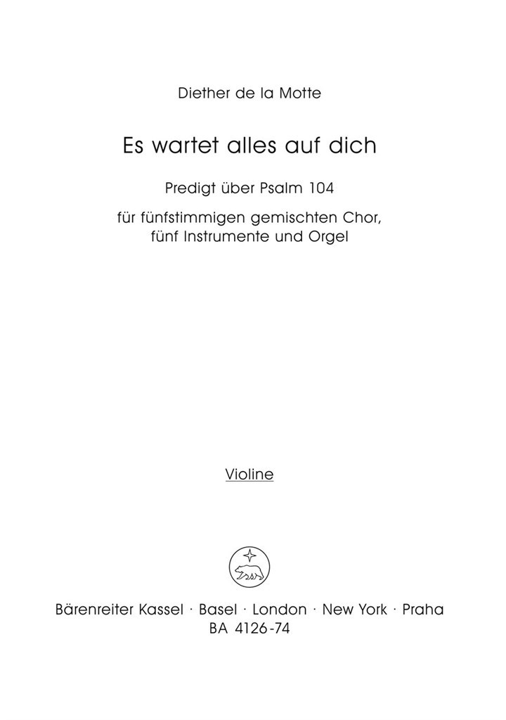 Es wartet alles auf dich