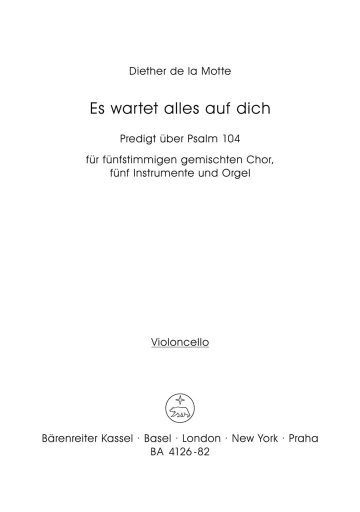 Es wartet alles auf dich