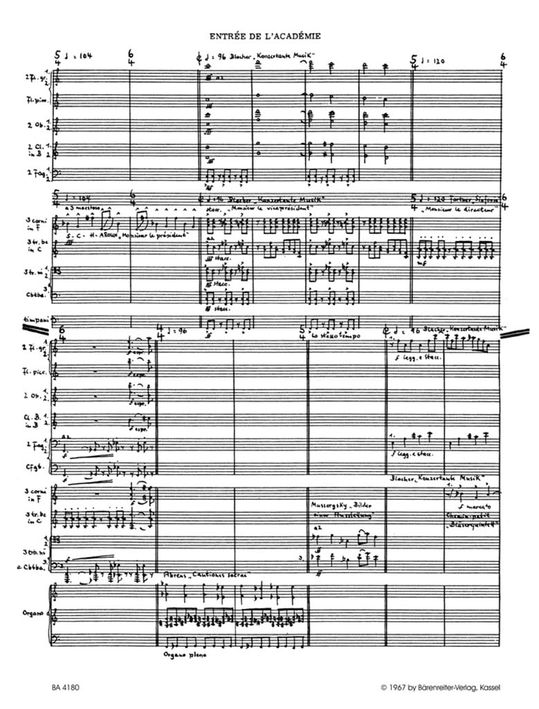 Musique pour les soupers du Roi Ubu