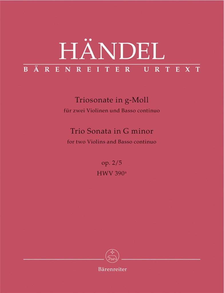 Trio Sonata for two Violins and Basso continuo