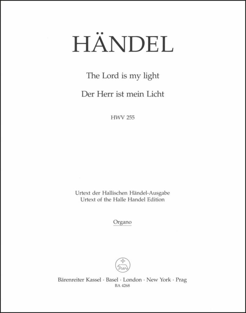 The Lord is my light
