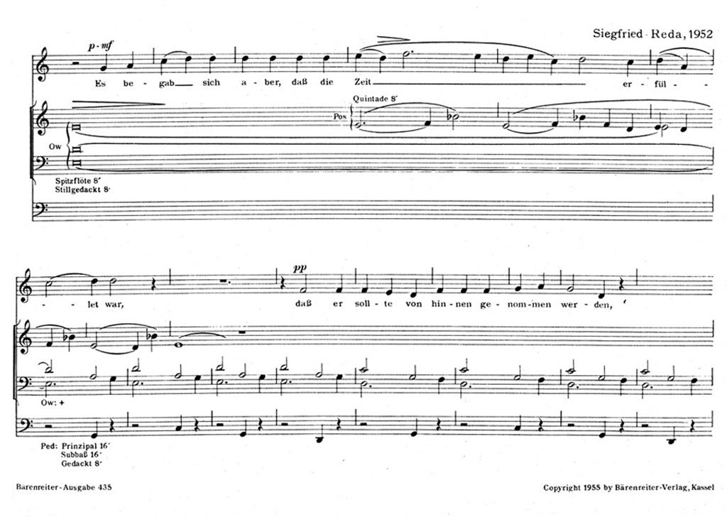 Evangelienmusik nach Lukas 9