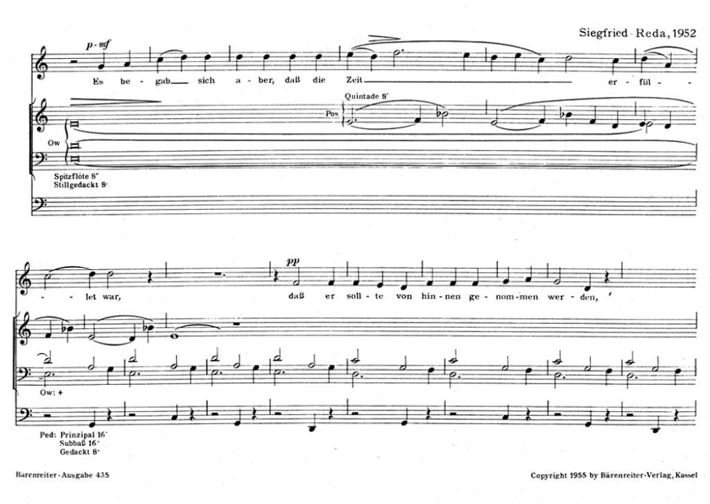 Evangelienmusik nach Lukas 9