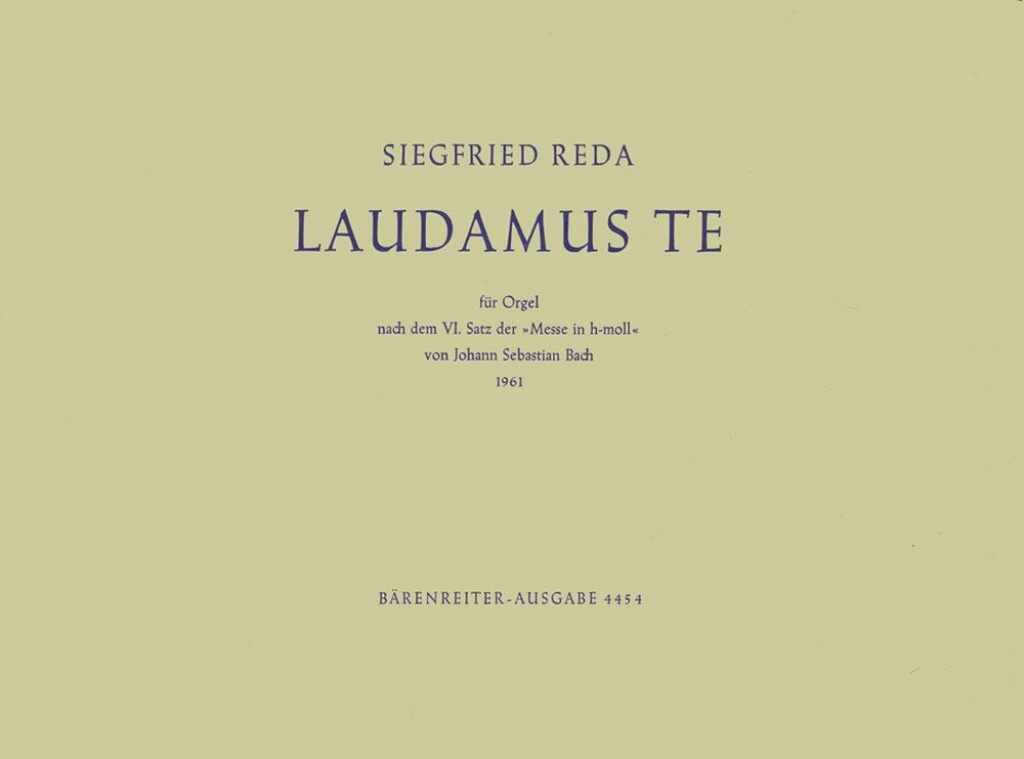 Laudamus te