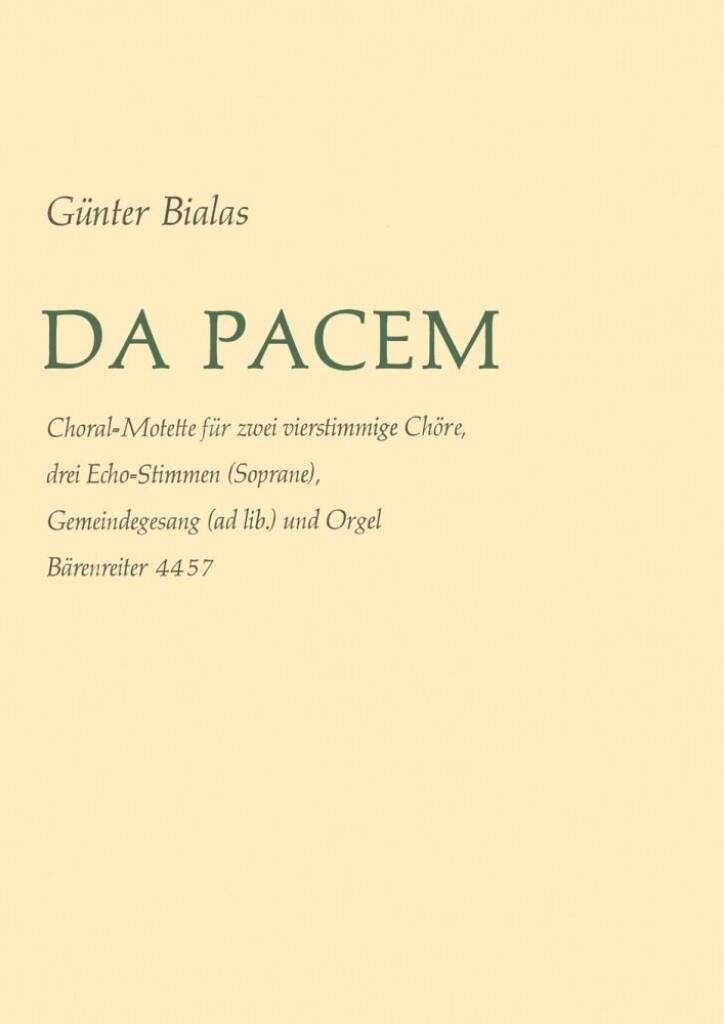 Da pacem