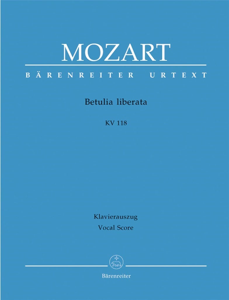 Betulia Liberata KV118